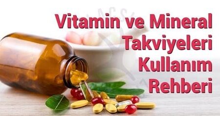 Vitamin ve Mineral Takviyeleri ile Cilt Bakımı