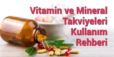 Vitamin ve Mineral Takviyeleri ile Cilt Bakımı